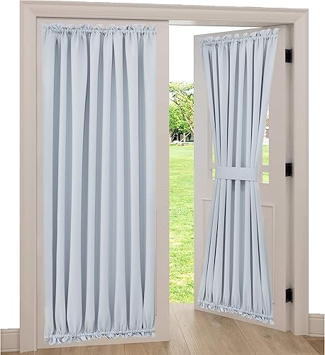 Spring Garden Home - Cortinas opacas para puertas y ventanas, paneles laterales.