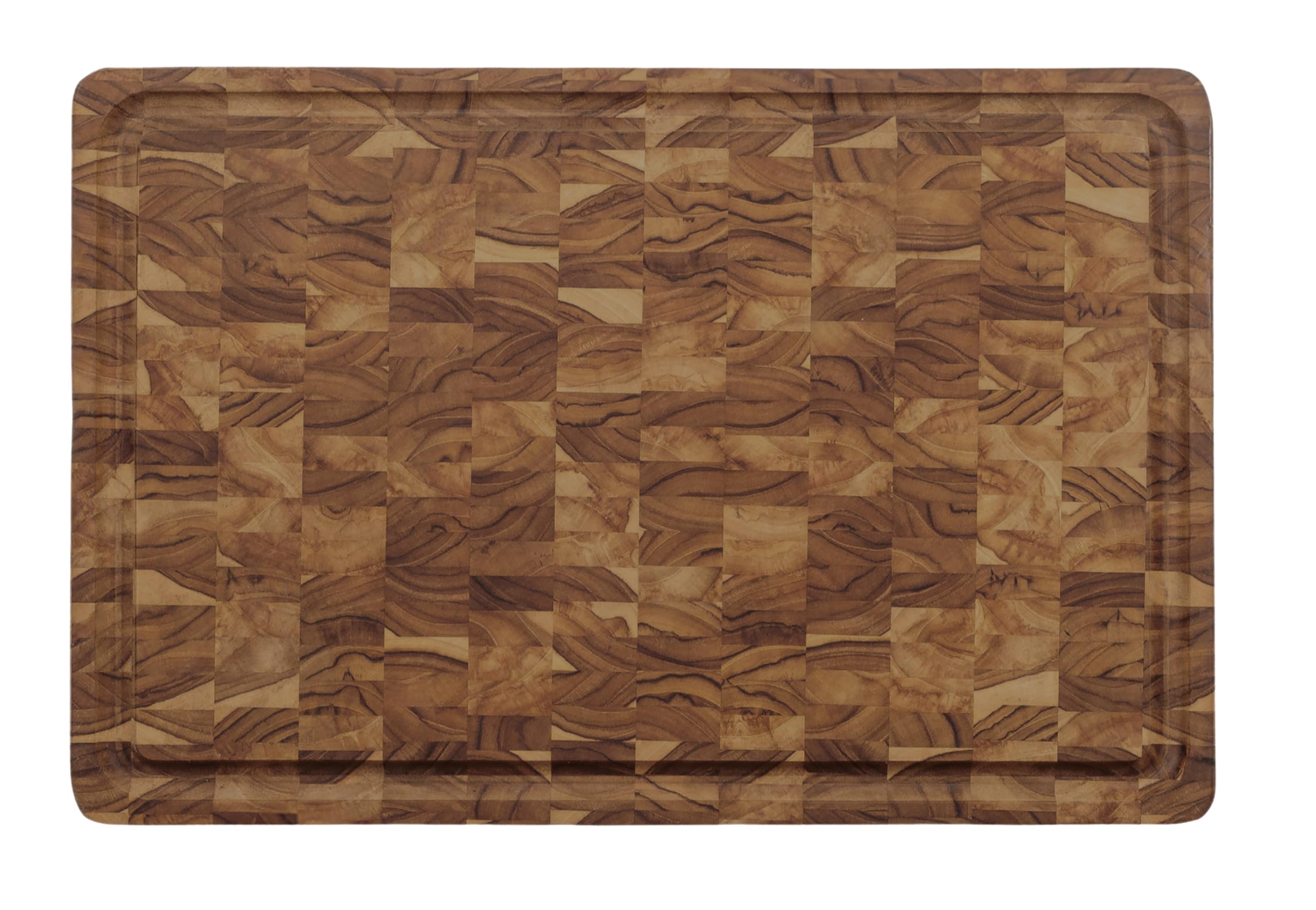Tramontina Planche à découper en bois de teck Tramontina 60 x 40 x 6 cm, Churrasco Premium FSC