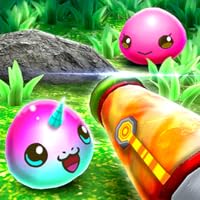 Kawaii Slime Farmer - Rainbow Unicorn 3D Ranch