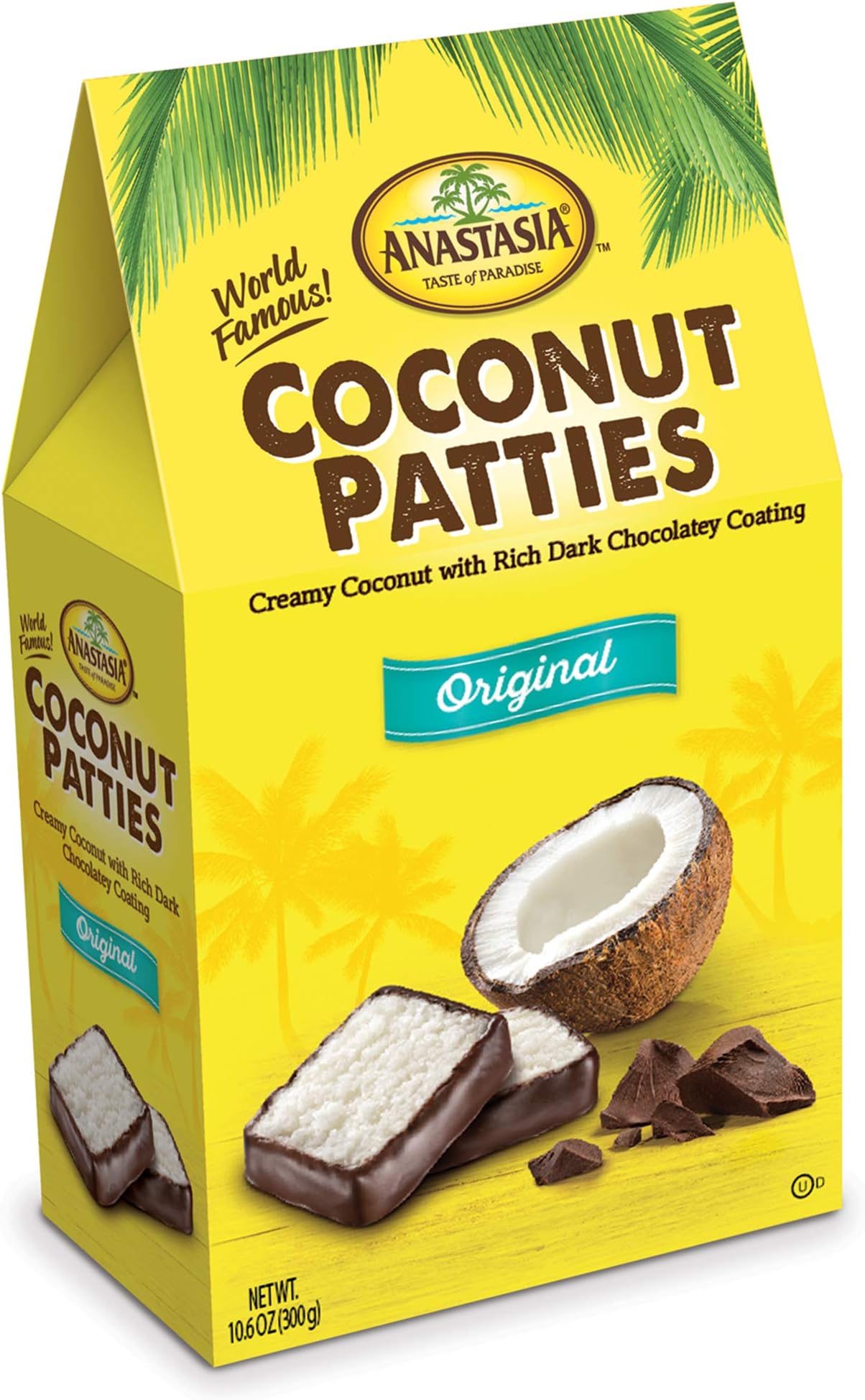 Coconut Patties Classic Original, 10.6 Oz. Box (8 Patties)