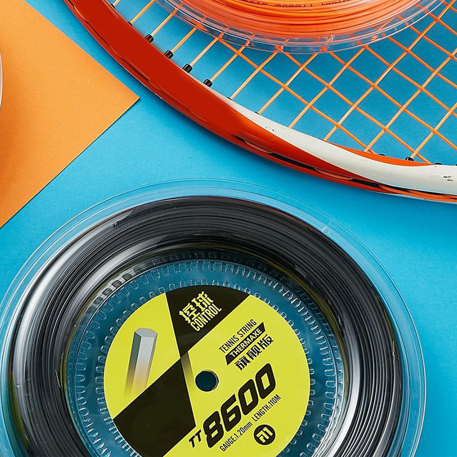 Trainning Sport - Cuerda elástica para raqueta de tenis de 1,18 mm de alto, para entrenamiento diario