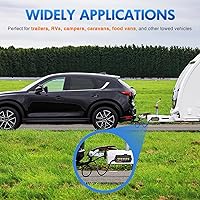 Vista 7 de Nilight - Cable de enchufe de remolque de 7 vías alineado para tareas pesadas de 8 pies, conector de 7 pines, cable de extensión redonda para RV