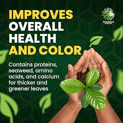 Miniatura 6 de GreenGro Aminos verdes, mezcla de estimuladores de enraizamiento con aminoácidos y nutrientes para mezcla de macetas, suelos, esquejes y jardines