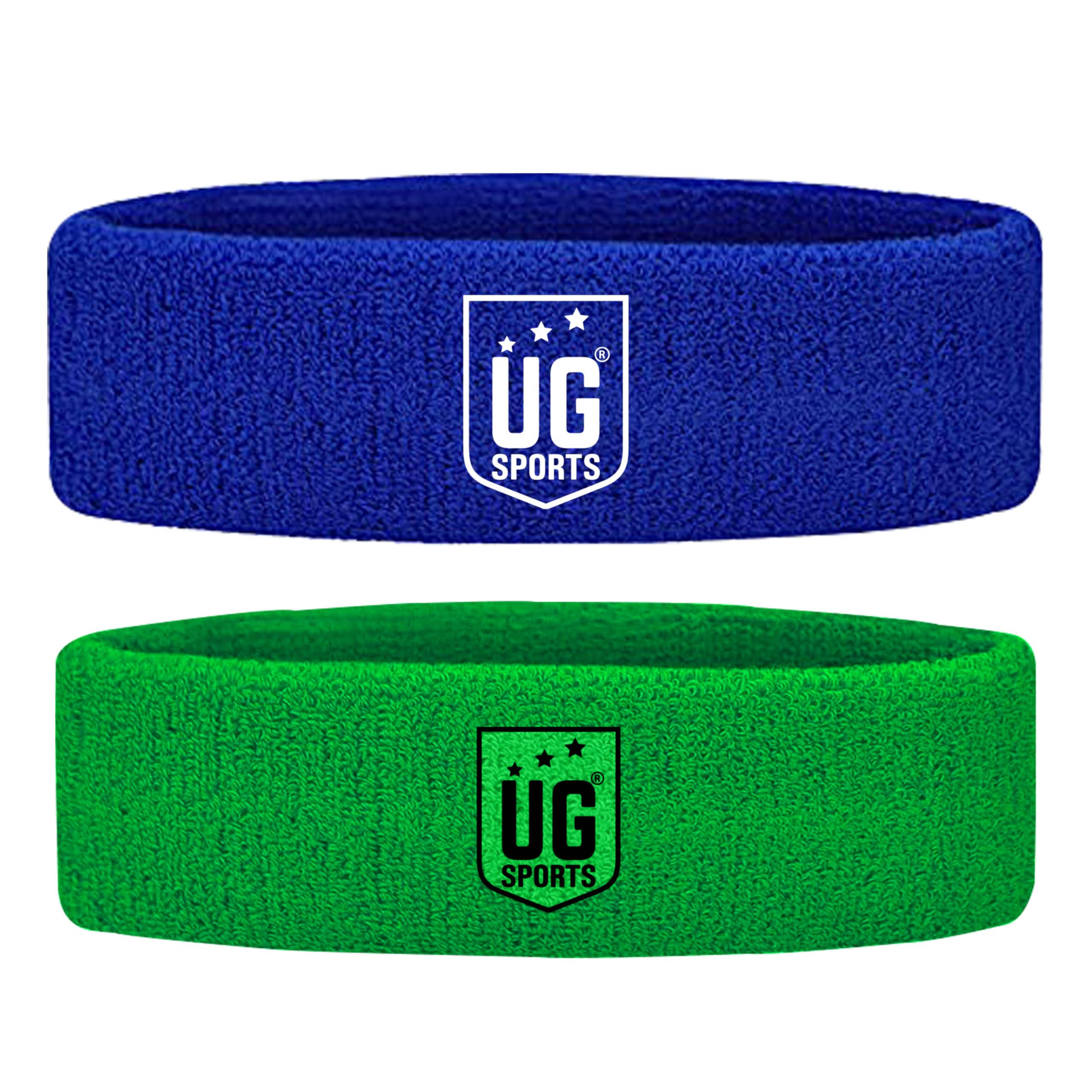 Ultimate Goal Sports Cotton Sport Headband for Men and Women - Sports Headband for Gym Workout & Running, Cricket, Badminton | Sweatband-All Sports Wear Headband Fitness Band Unisex (Pack of 2)-image-45