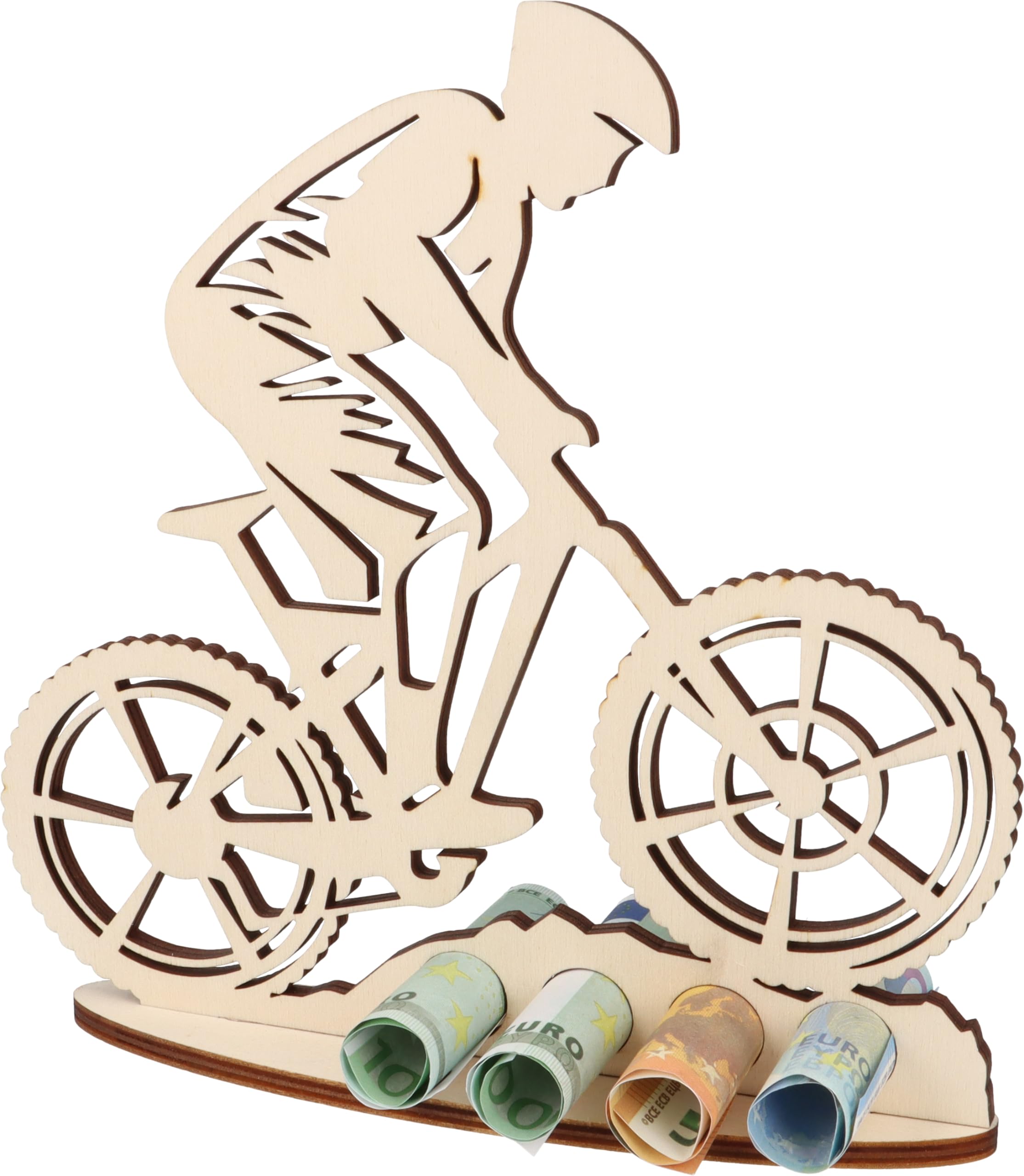 Amazon.de: XL Geldgeschenk aus Holz Mountainbike|Geschenkidee  Fahrrad|Gutscheinverpackung|witziges Geschenk|Geldgeschenk fr Frauen und  Mnner (Mountainbike)