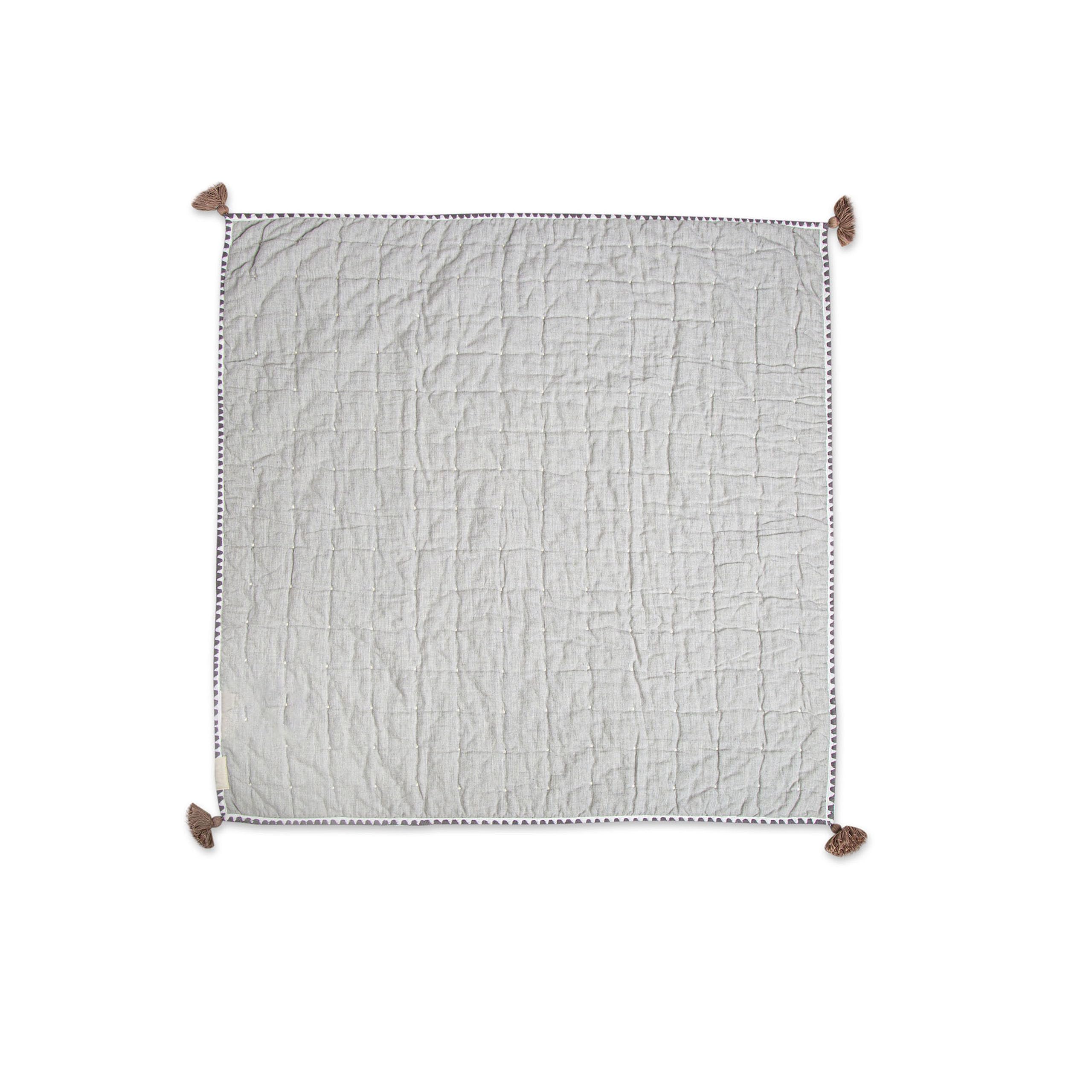 Crane Baby Muslin Jacquard Blanket for Newborn 0-18 M+ (Size 100 cm X 76 cm) - Copper Moon Phase 4