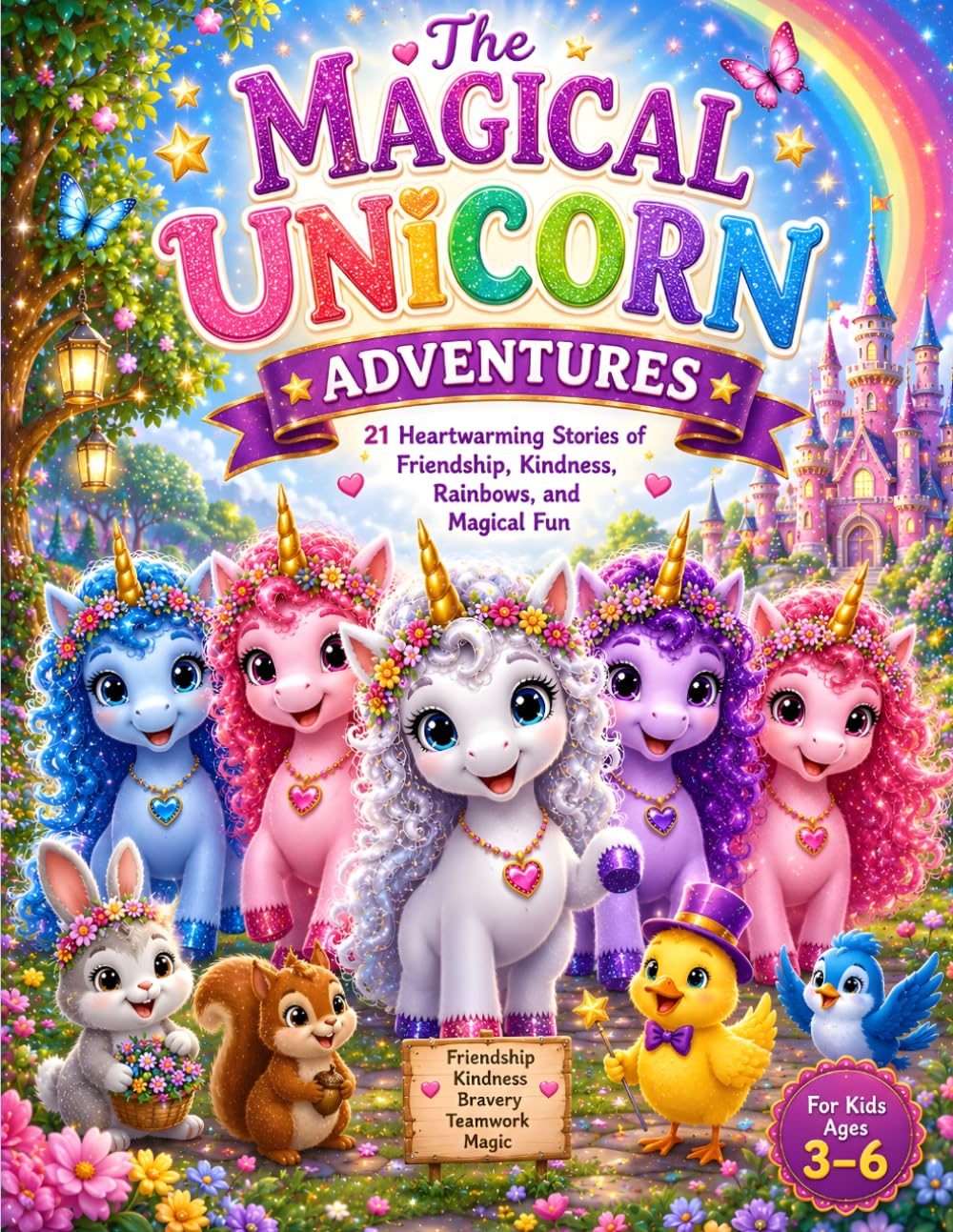 The Magical Unicorn Adventures: 21 Heartwarming Stories of Friendship, Kindness, Rainbows, and Magical Fun for Kids Ages 3–6