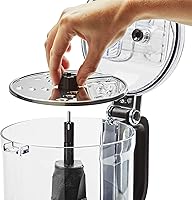 Vista 2 de KitchenAid KFP0919CU - Procesador de alimentos con 9 tazas Plus, contorno plateado (renovado)