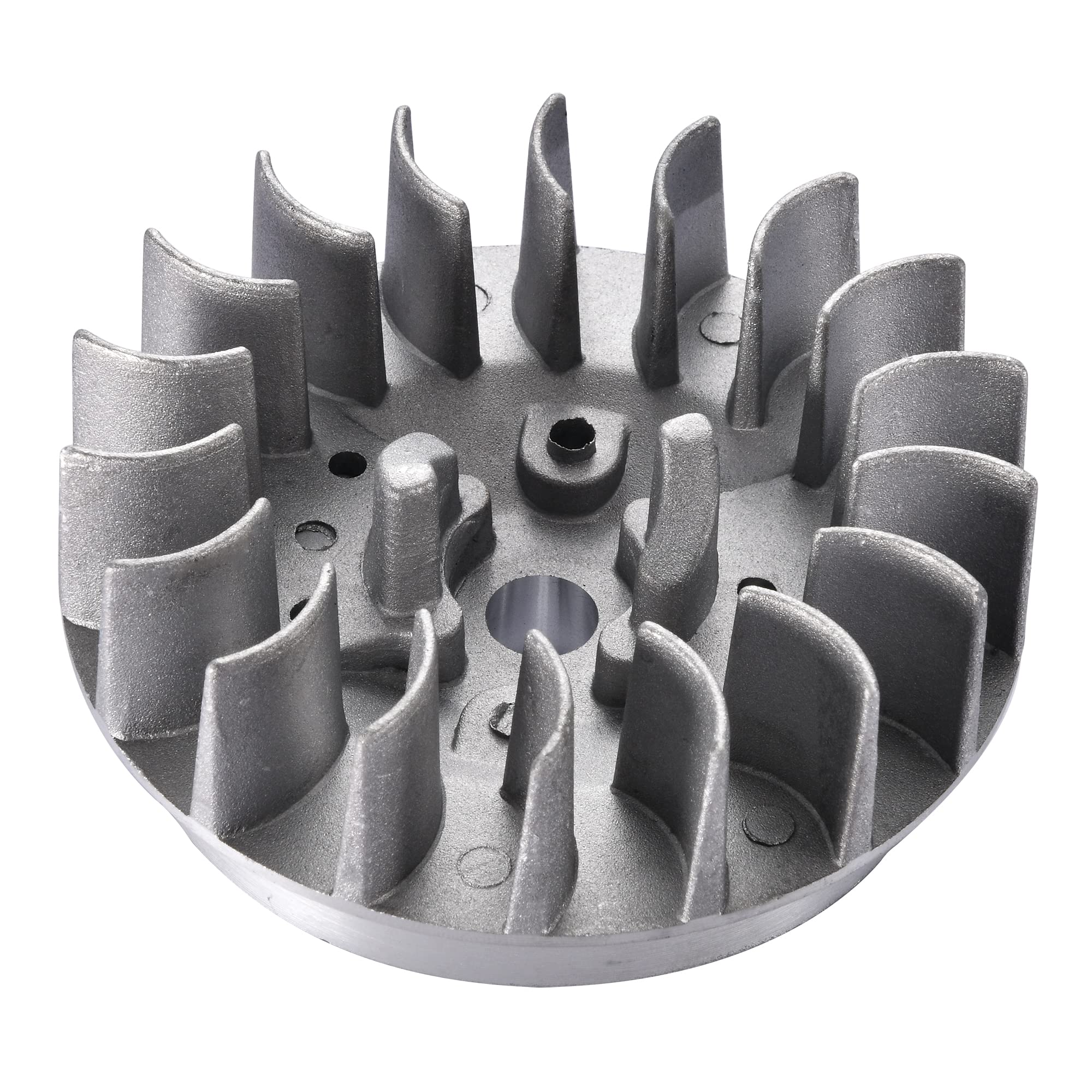 GOOFIT Volant de démarreur à Rappel en Alliage Starter d'inertie en Aluminium Remplacement pour Moteur 2 Temps 47cc 49cc Remplac