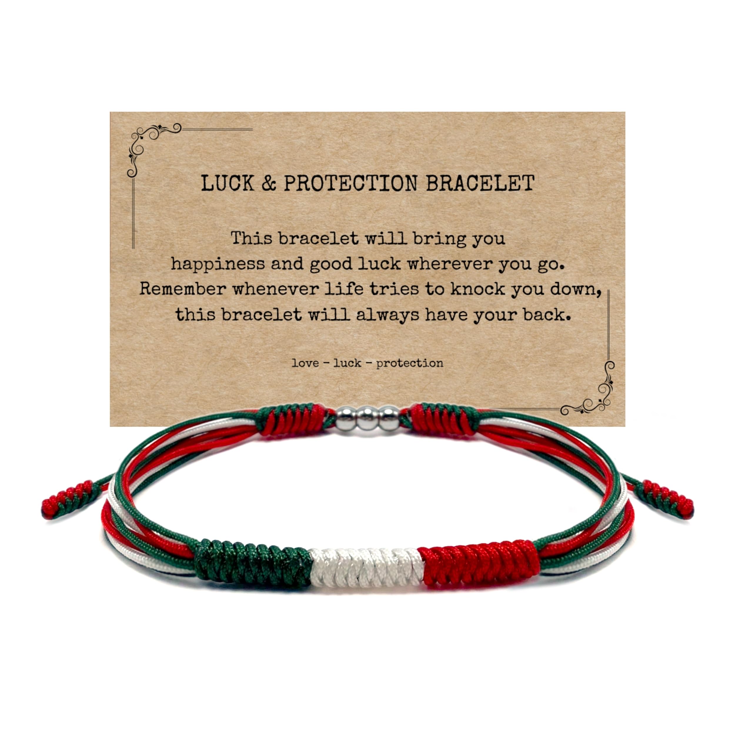 LAMIBEE Patriotic Country Code Flag Pride Bracelet, Protection and Lucky Surfer String Bracelet, Tibetan Wrist Wrap Bracelet, Boho Rope Bracelet for Women, Men, String Thread