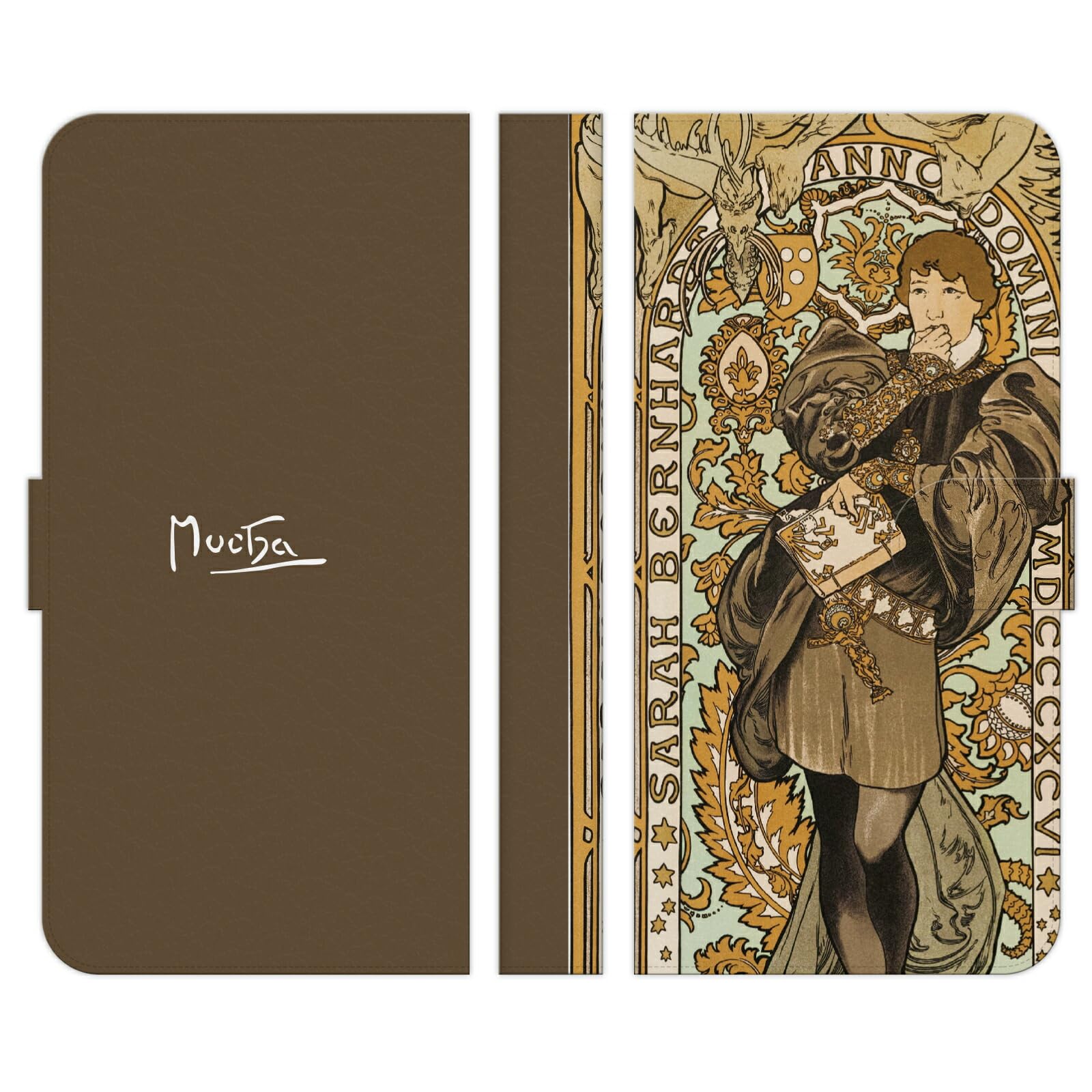 Amazon.co.jp: ブレインズ シンプルスマホ6 A201SH ミュシャ 