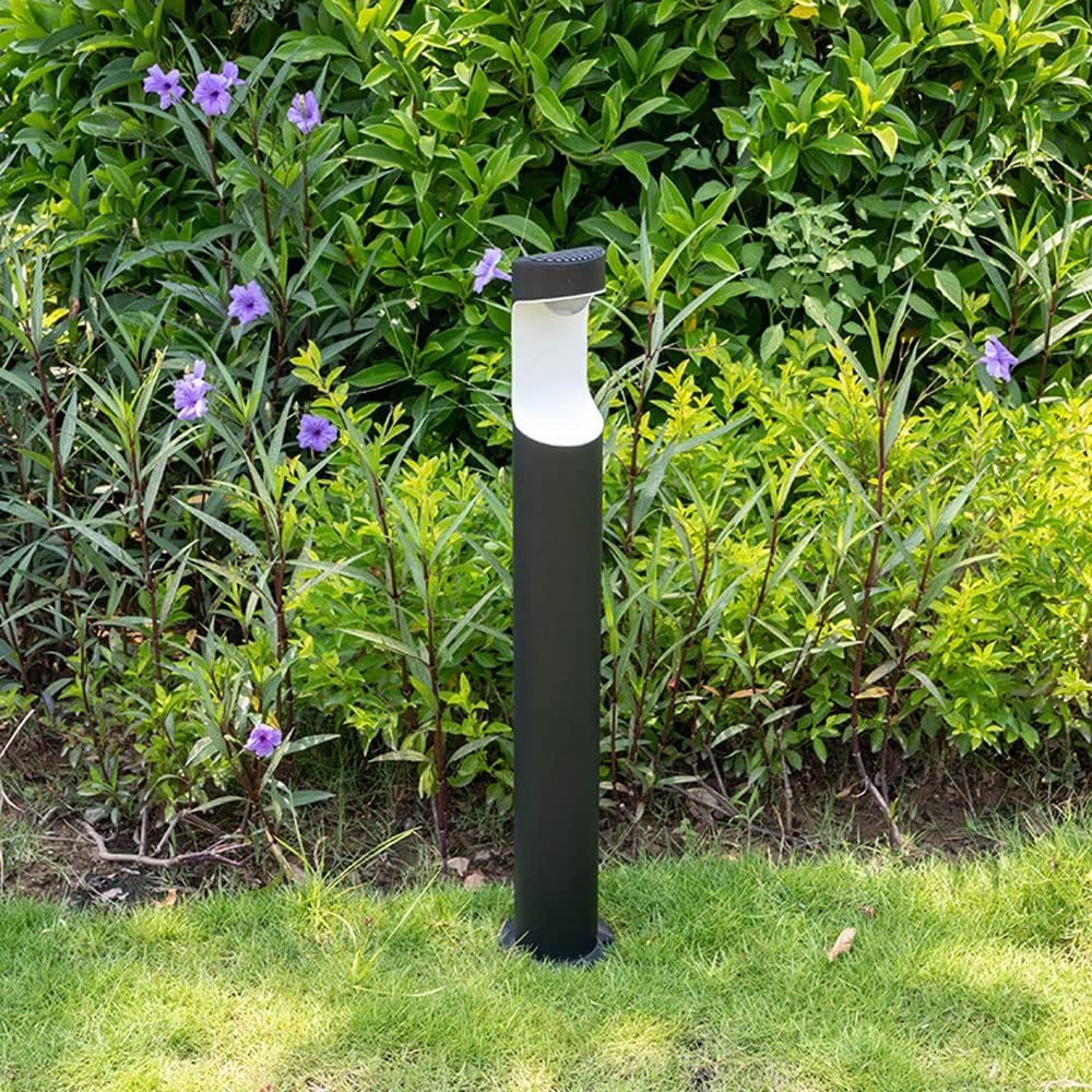 USMJQVZ 10W Lawn Landscape Path Lights Aluminum Deck Fence Corridor Pillar Lamp for Park Villa Courtyard Patio Decor 3000K/6000K