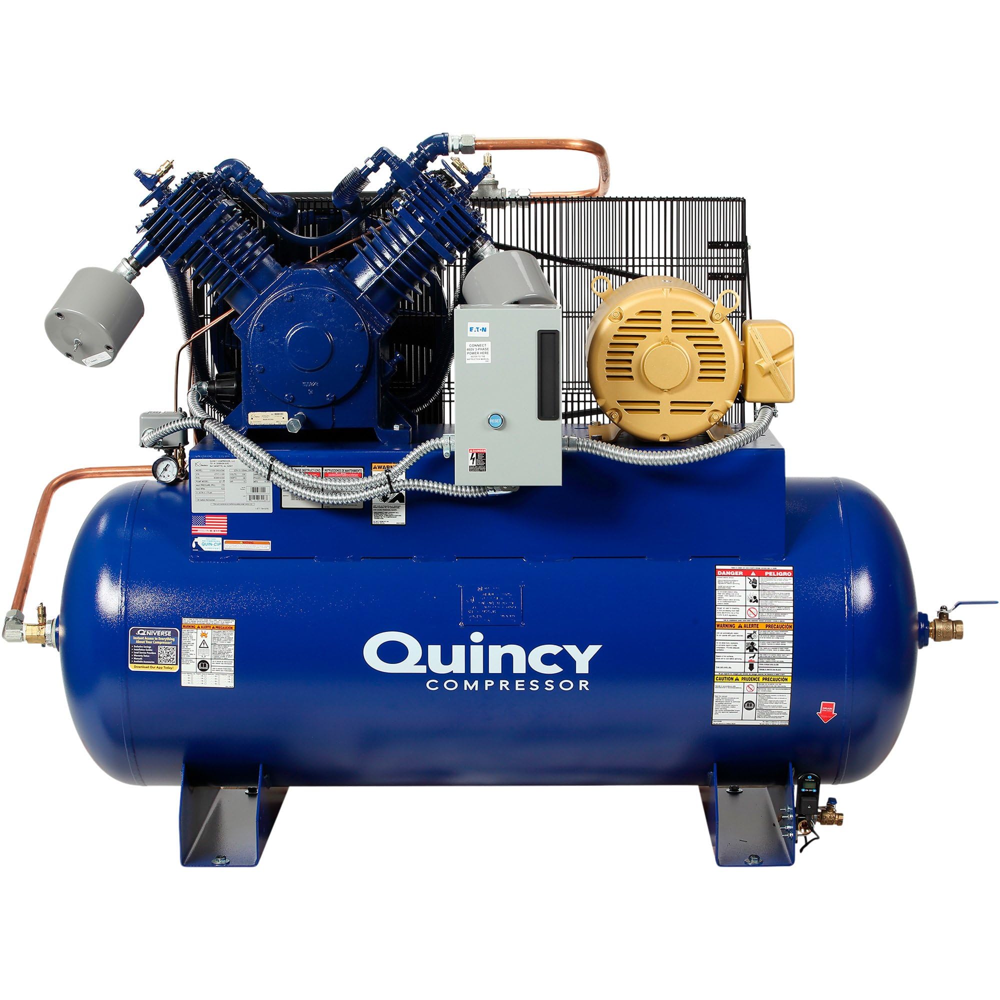 Amazon.com: Quincy QT-15 Splash Lubricated Air Compressor with MAX
