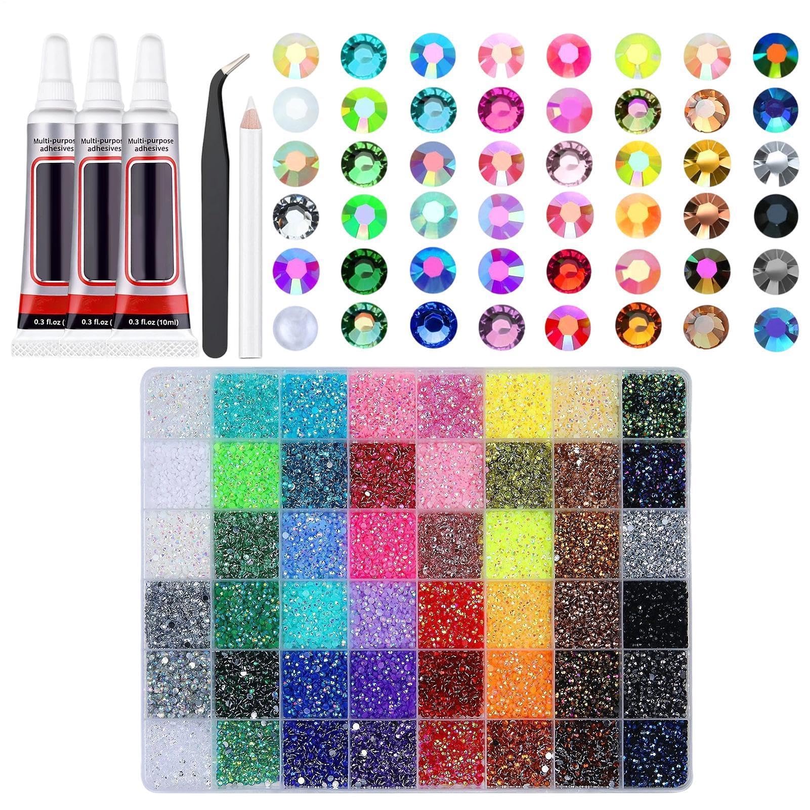 Kit de strass en résine pour personnaliser son étui de téléphone et son journal