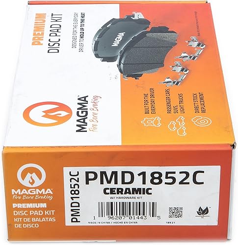 Miniatura 5 de MAGMA Fire Born Braking PMD1852C Pastillas de freno de cerámica, delanteras