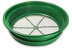 SE 13 1/4 Inch Stackable Classifier Gold Prospecting Pan - 1/4 Inch...