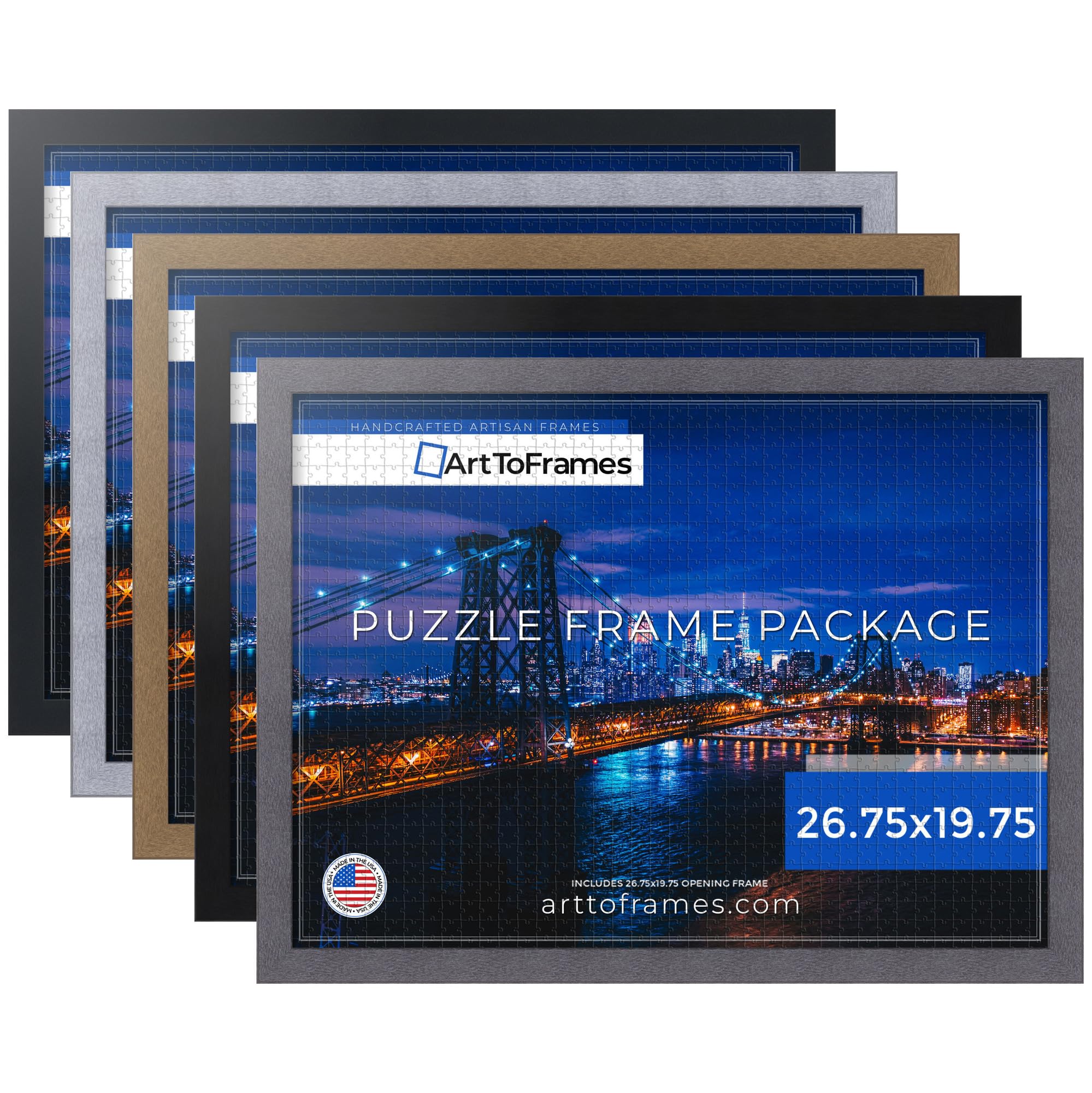 Amazon.com - ArtToFrames 26.75x19.75 INCH/68x50 CM Black Frame for