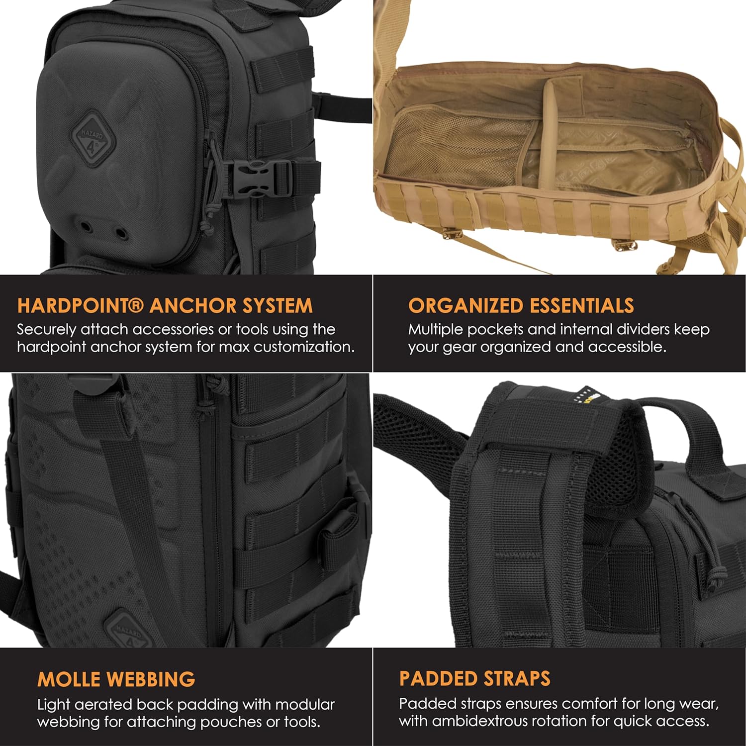 Hazard Plan B Multicam Hazard Evac Plan B Hard Sling Pack Recon - Main Image