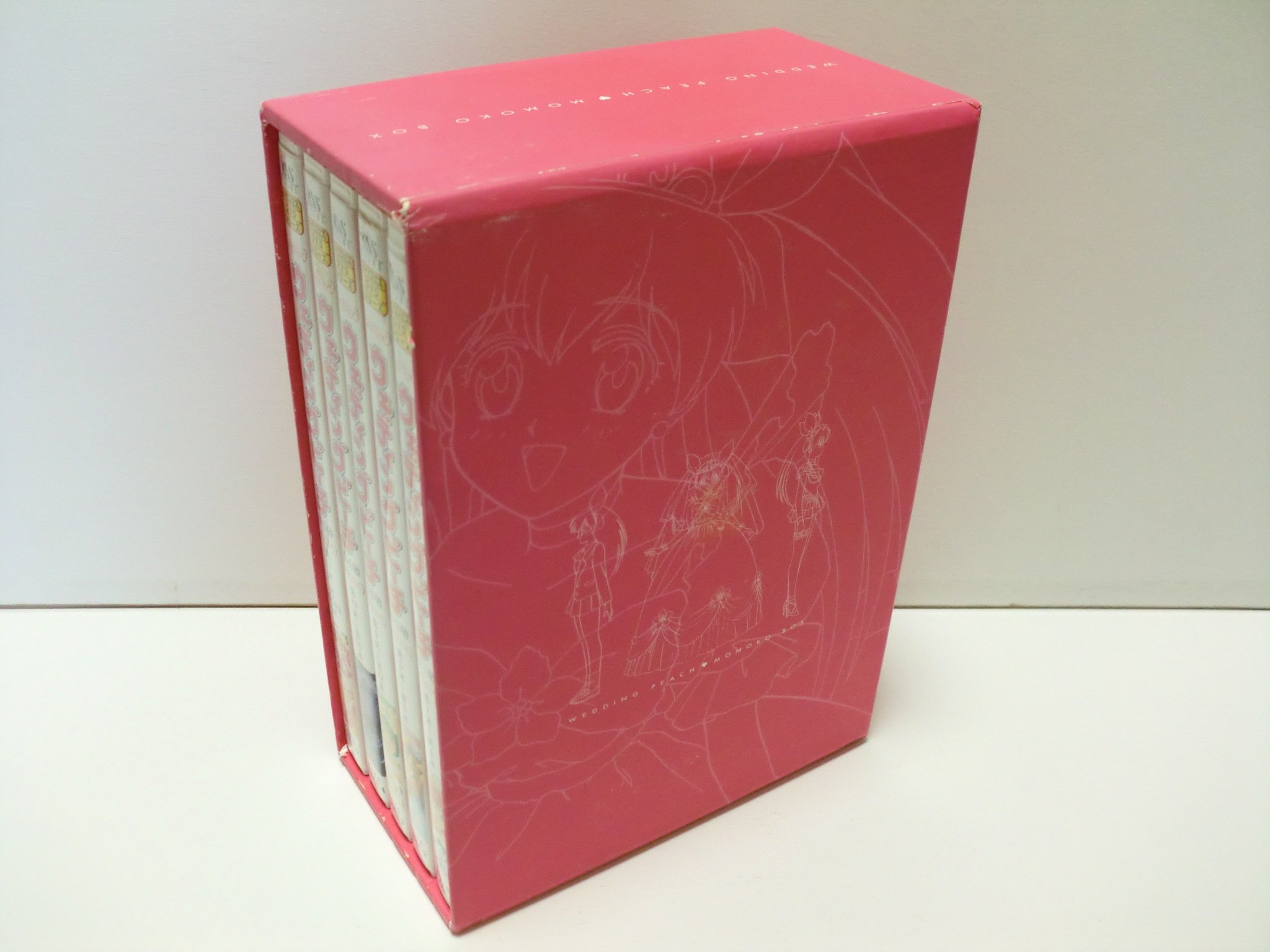 ウェディングピーチ DVD 全巻セット 各 「BOX おまけ」再生確認済み ウェディングピーチ 全16巻セット 完結 DVD アニメ 廃盤 匿名