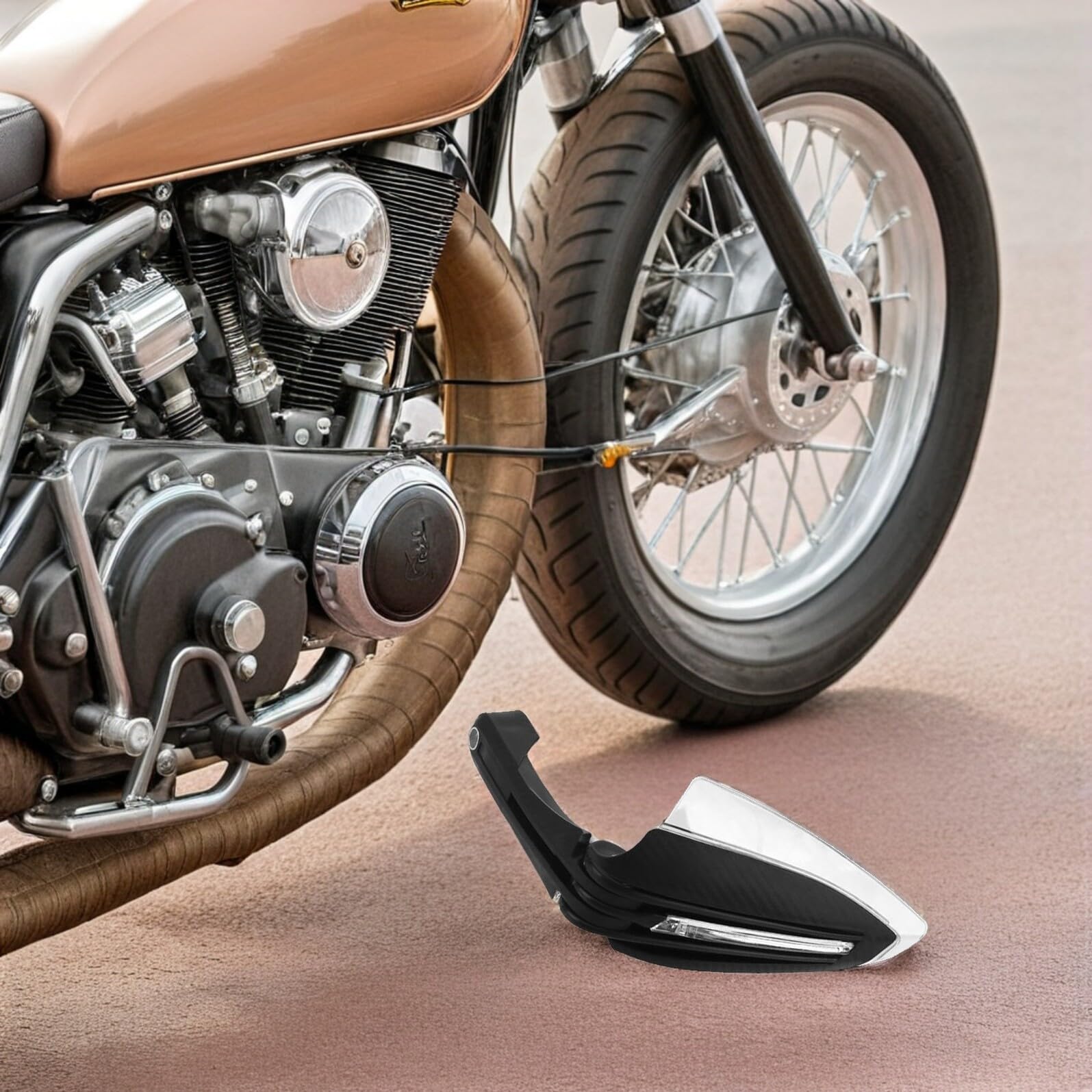 CHILDWEET Accesorio De Protección Manillar Moto Funda Antiviento Dispositivo De Seguridad