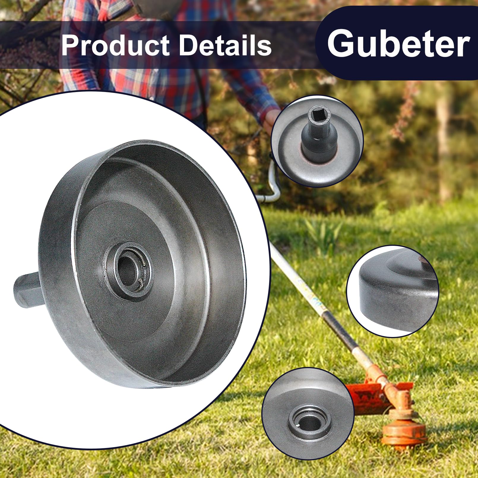 Kit Tamburo Frizione, per Stihl FS45 FS46 FS50C FS55 FS56 FS70 HL45 KM55, include Gruppo Frizione, Ricambi per Tosaerba, Ricambio 41401602000 41401602909