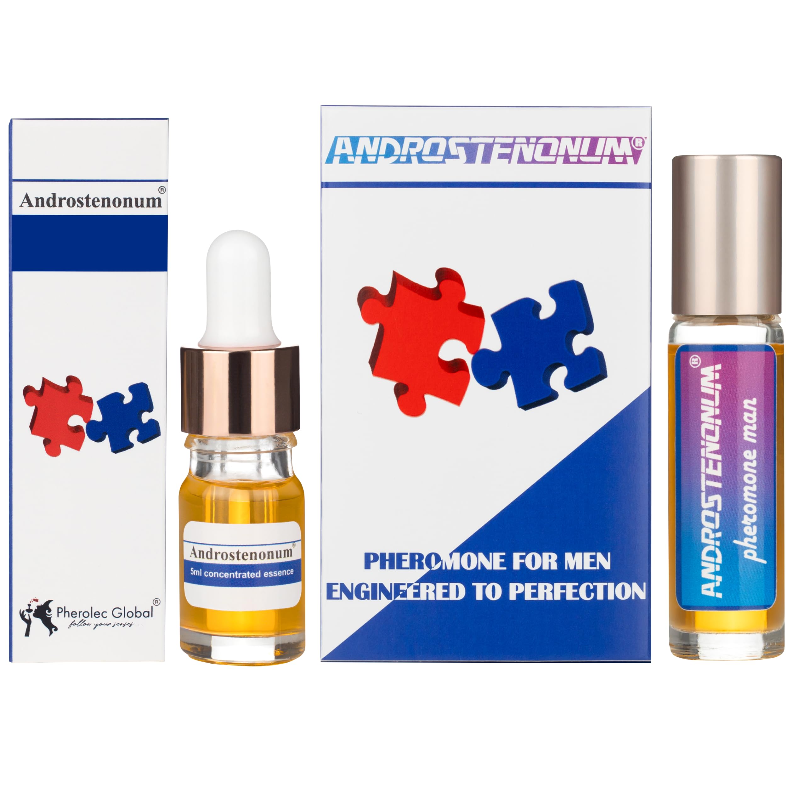 Pheromone für Männer ANDROSTENONUM Pheromone Parfum Herren, Parfüm Männer, Perfume Men, Männerparfum mit Pheromon Öl Maenner Original Geruchlos Langanhaltender Duft Feromon Männergeschenke 10ml+5ml
