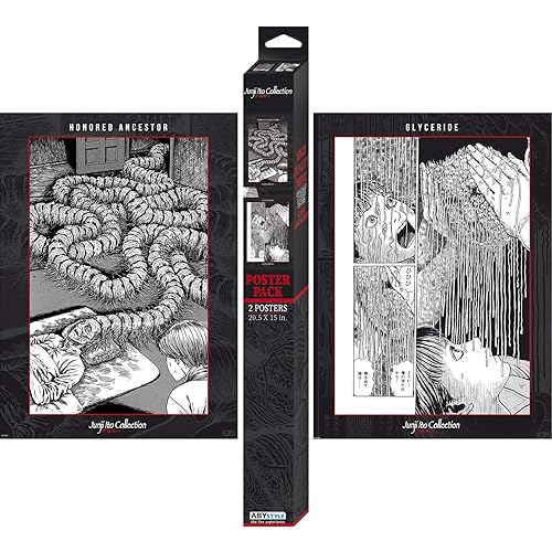 Junji Ito Chibi Boxed Poster Set