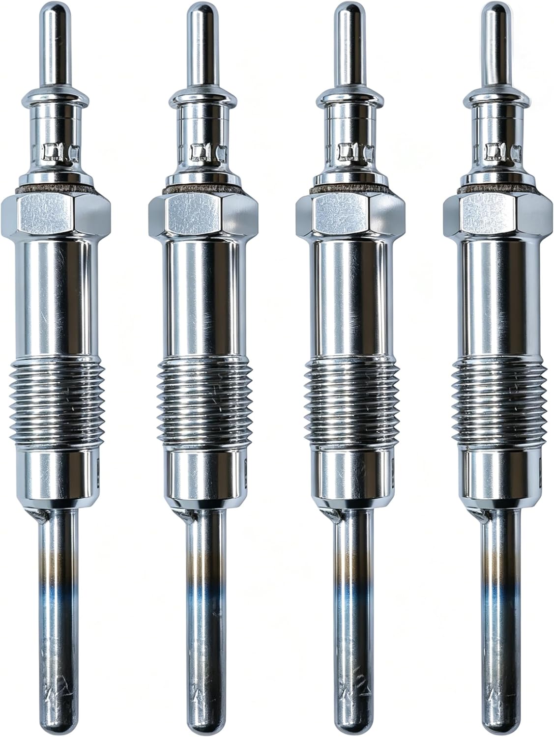 Set of 4 Glow Plug Compatible with Mercedes-Benz W210 S210 W461 Sprinter 210D 310D 410D Unimog Vario 2.9L Diesel Engine OEM:0011592601