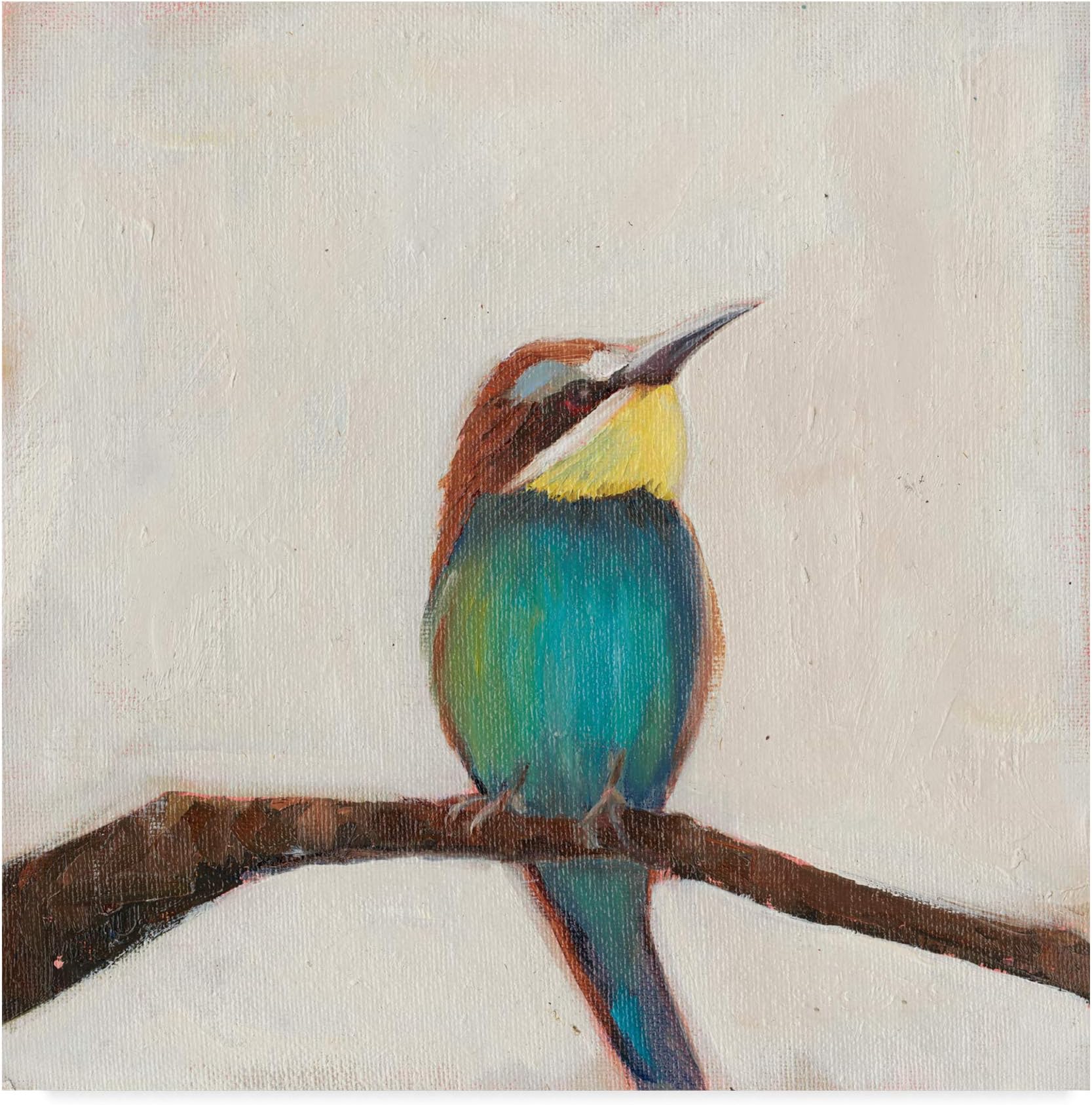 Bird Profile II by Sandra Iafrate, 24x24