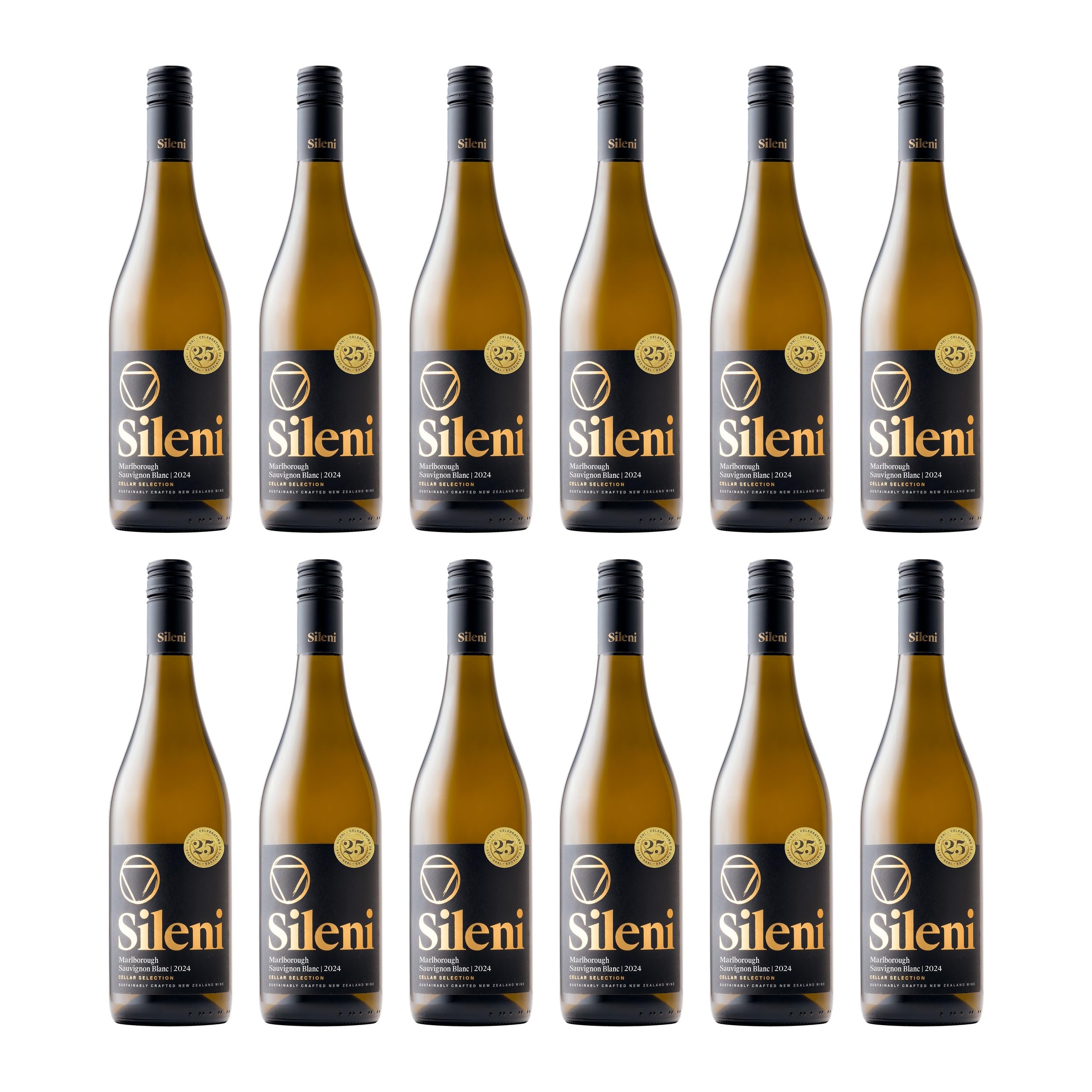 Sileni Estates Cellar Selection Sauvignon Blanc Weisswein Weiss trocken Neuseeland inkl. FeinWert E-Book (12 x 0.75 l)