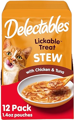Hartz Delectables Stew Lickable Wet Cat Treats Multiple Flavors
