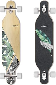Volador 42inch Freeride Longboard Complete Cruiser Drop Through Deck - Camber concaveBanana Tree
