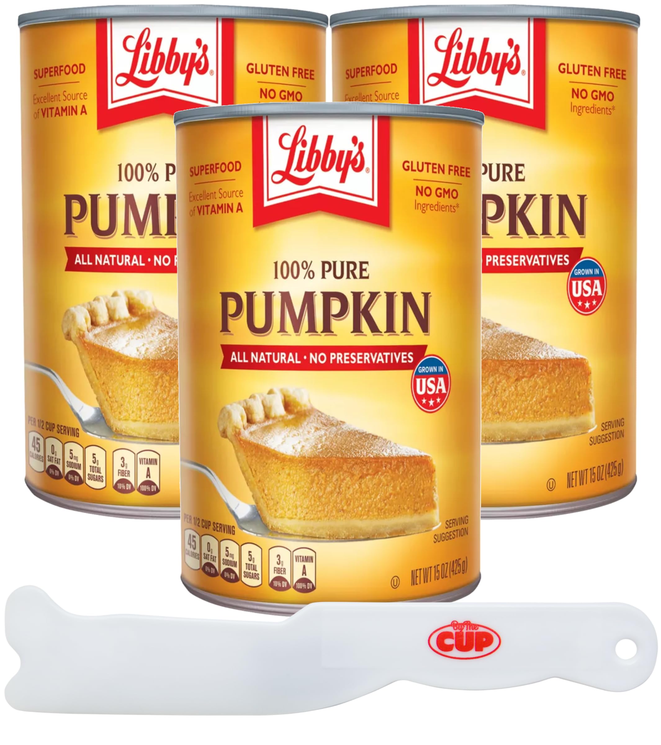 Buy Libby's Pure Pumpkin, Gluten Free, NonGMO, Superfood, 15 oz Can