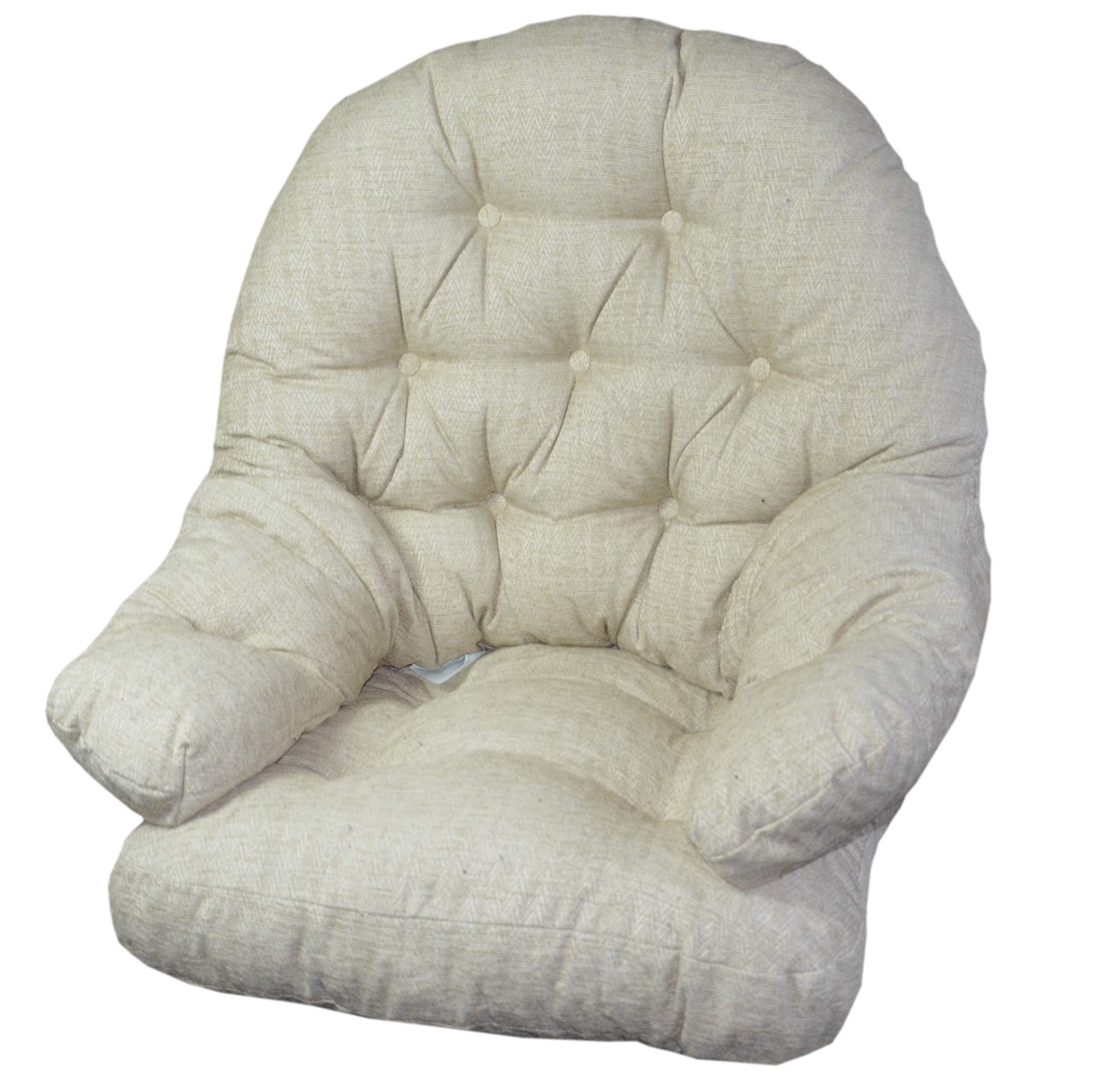 Gilda Replacement Cane Furniture WRAP ROUND SWIVEL - CUSHIONS ONLY Wicker Rattan Conservatory (Hastings Natural)