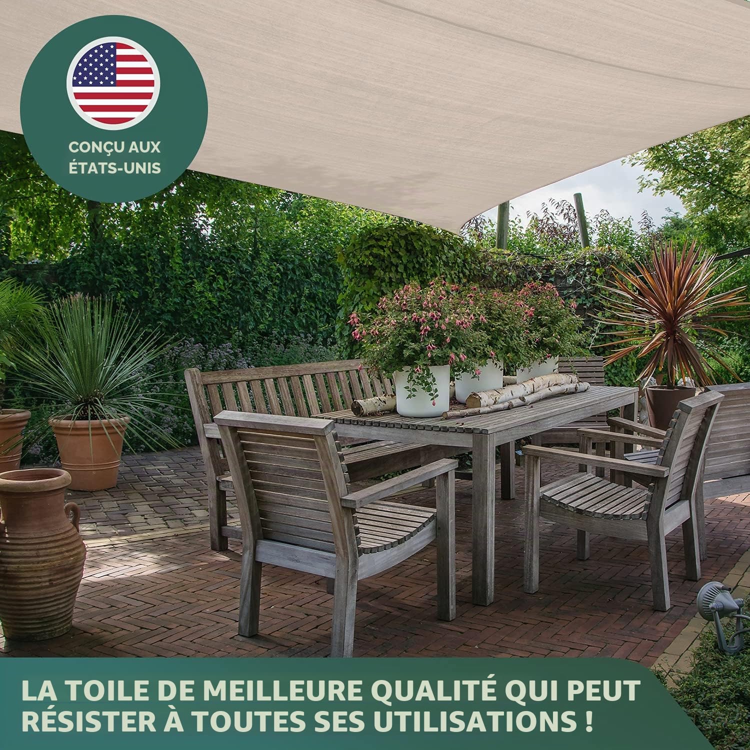 Toile de Coton CCS Chicago et Supply - Toile de Coton Tout Usage - 4 x 12 m