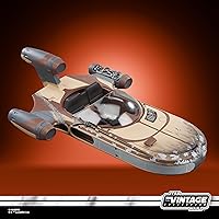 Vista 11 de Star Wars The Vintage Collection, vehículo Landspeeder con figura de Luke Skywalker de 3.75 pulgadas, Star Wars: A New Hope