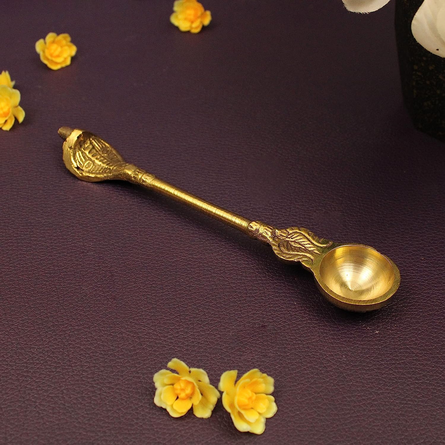 See full amazon price history chart for Ajays Shoppe Handmade Brass Pooja Anchmani/Charnamrit/Pouring Ghee in Hawan Kund/Round Brass Pooja/Aarti Spoon Ajays Shoppe Handmade Brass Pooja Anchmani/Charnamrit/Pouring Ghee in Hawan Kund/Round Brass Pooja/Aarti Spoon (B0CMV3SKHF) Amazon Price History, Amazon Price Tracker