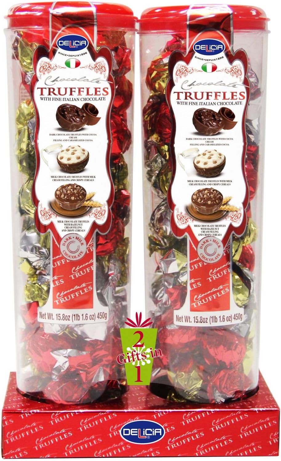 Delicia Chocolate Truffles - 15.8 oz. - 2 pk.