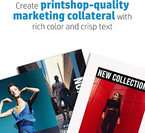 Miniatura 4 de HP Papel profesional de negocios, mate, 8.5 x 11 pulgadas, 48 libras, 150 hojas, funciona con impresoras de inyección de tinta (CH016A)