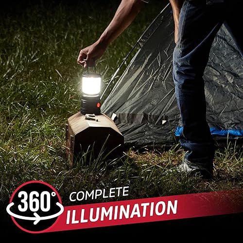 Miniatura 3 de ENERGIZER Linterna LED X1500 (paquete de 2), luces de tienda de campaña resistentes al agua IPX4, linternas superbrillantes alimentadas por batería