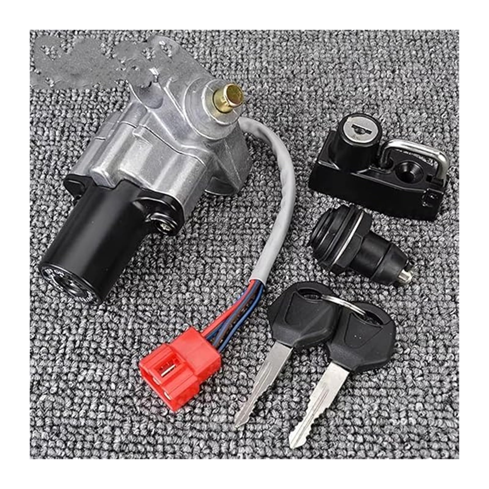 Interruttore Di Accensione Blocco Interruttore Accensione Personalizzato Carburante Benzina Serratura Sella Per XVS125 Per XVS250 Per XVS400 C Per XVS650 Per Drag Star Per Classic