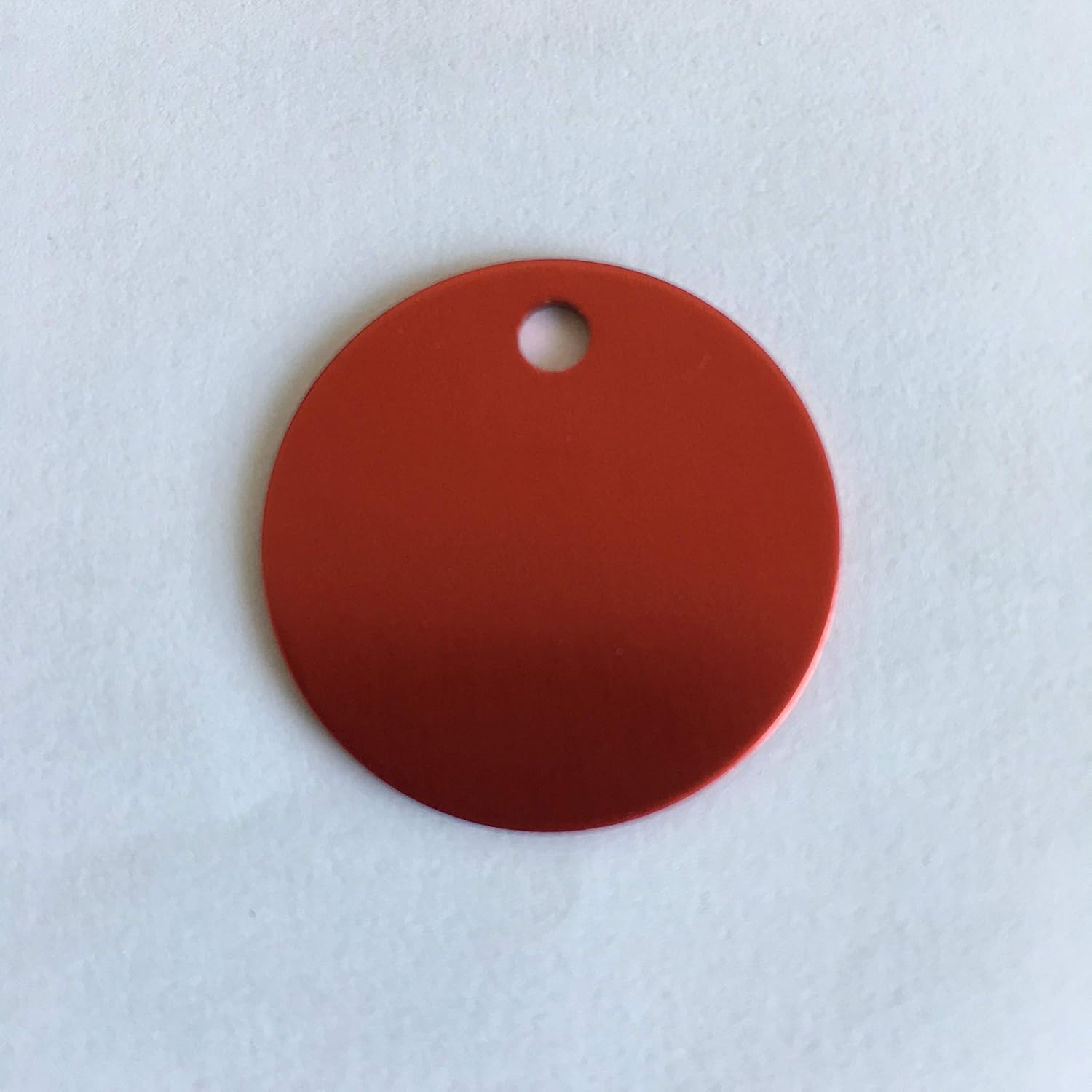 Colorful Round Anodized Aluminum Stamping Blanks Discs 25mm (Pack of 10) (Color Mix)