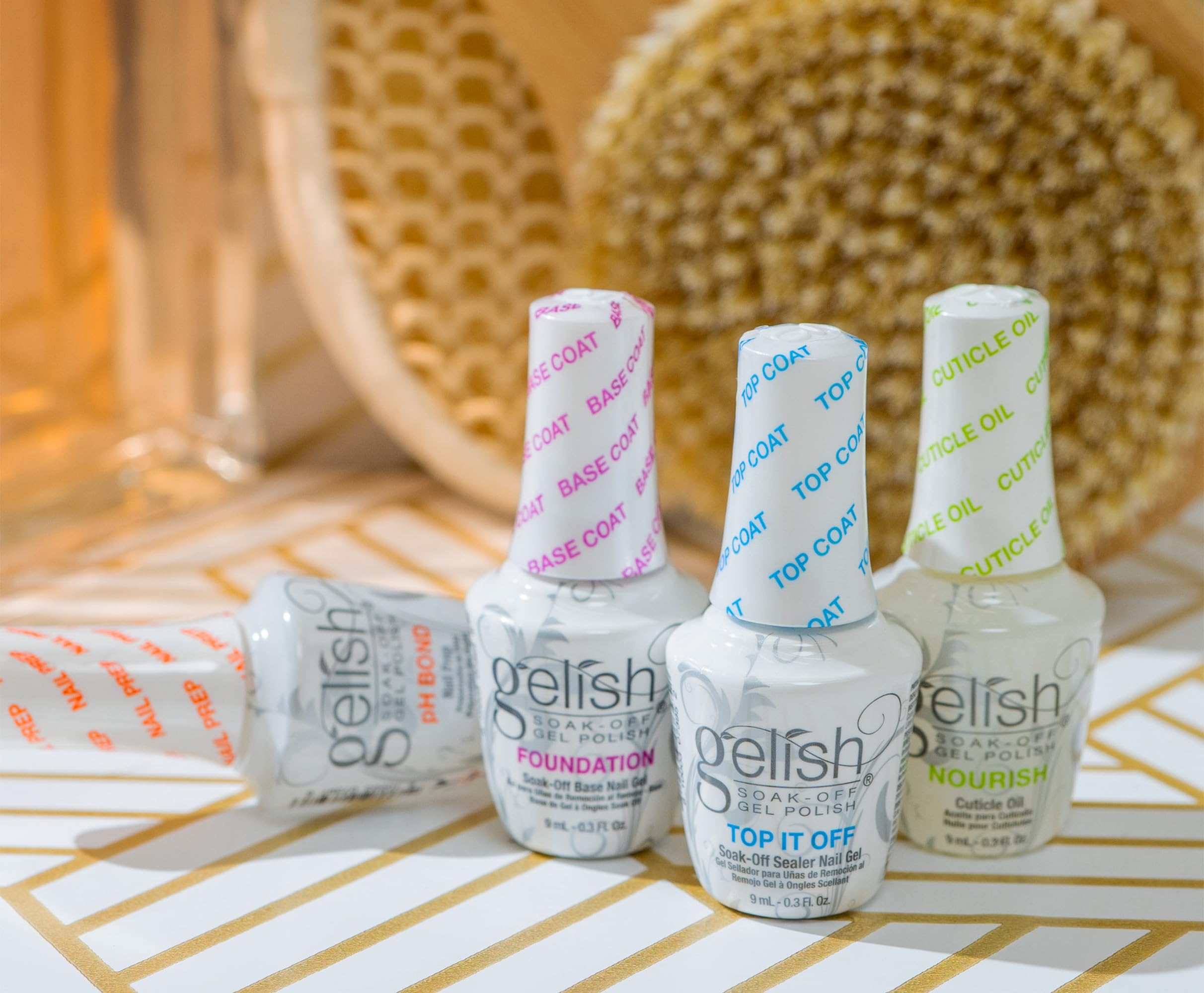 Amazon.com: Gelish MINI Essentials Gel Nail Manicures Bundle