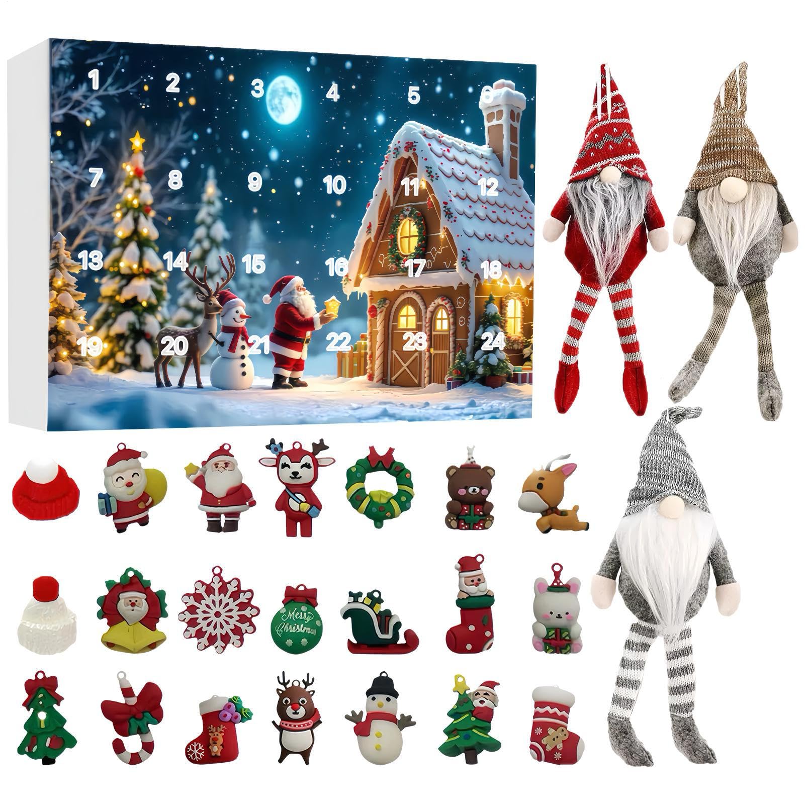 Calendrier de l Avent Gnomes 2025 idée cadeau originale pour petits et grands - 8