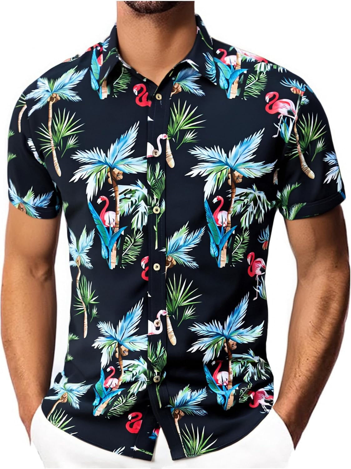 Damipow Mens Unique Pattern Hawaiian Shirt Beach Egypt Ubuy