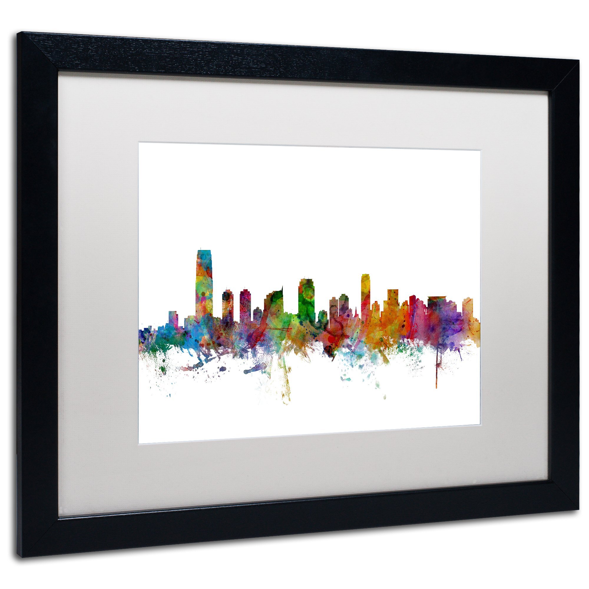 Amazon.com: Trademark Fine Art MT0594-B1620MF City New