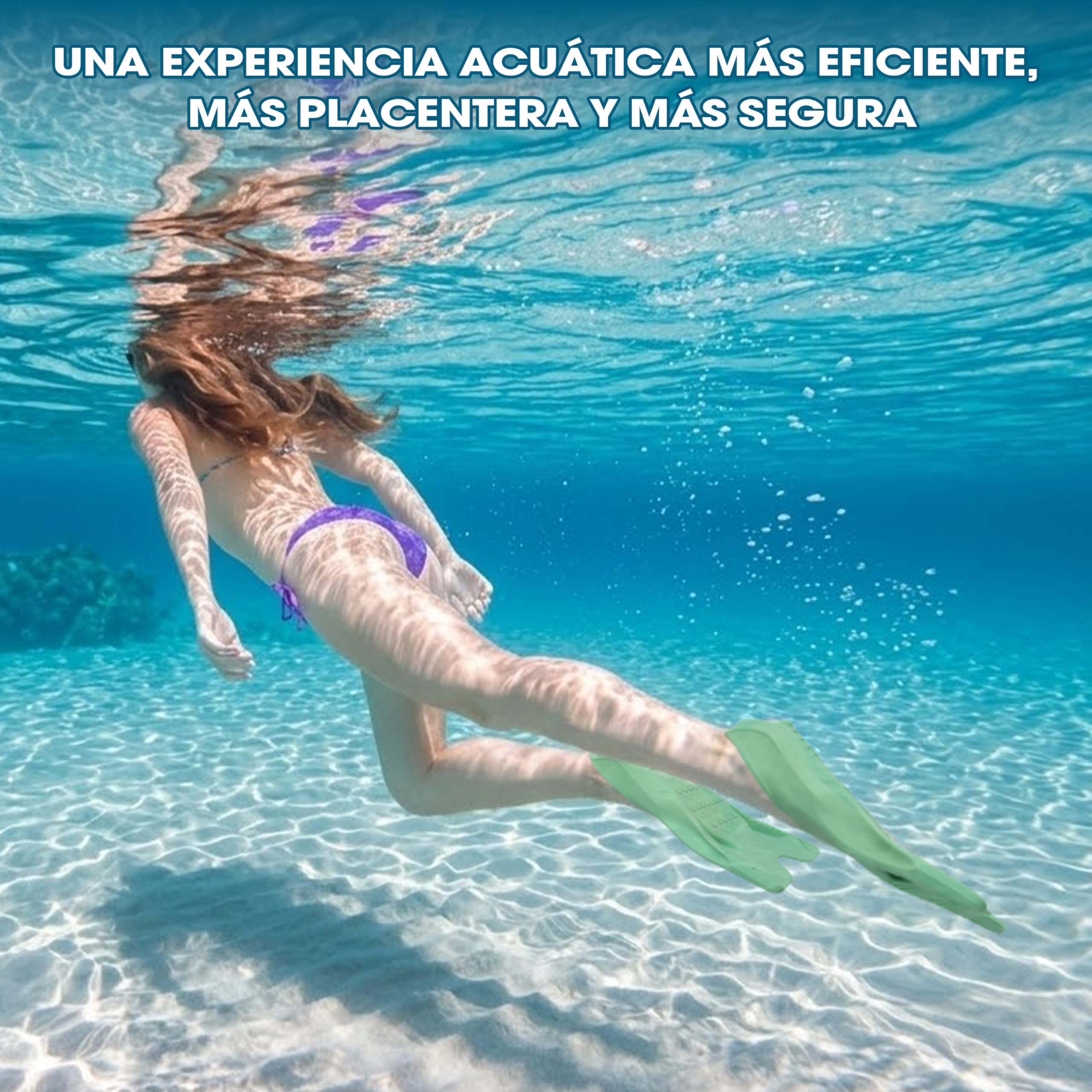 Hikeen Aletas Natacion Piscina de Talón Abierto: Aletas Cortas Natacion Silicona Pura para Adultos Jóvenes, Aletas Buceo Aletas Snorkel Punta Abierta Baja Resistencia, Incluye Bolsa de Malla