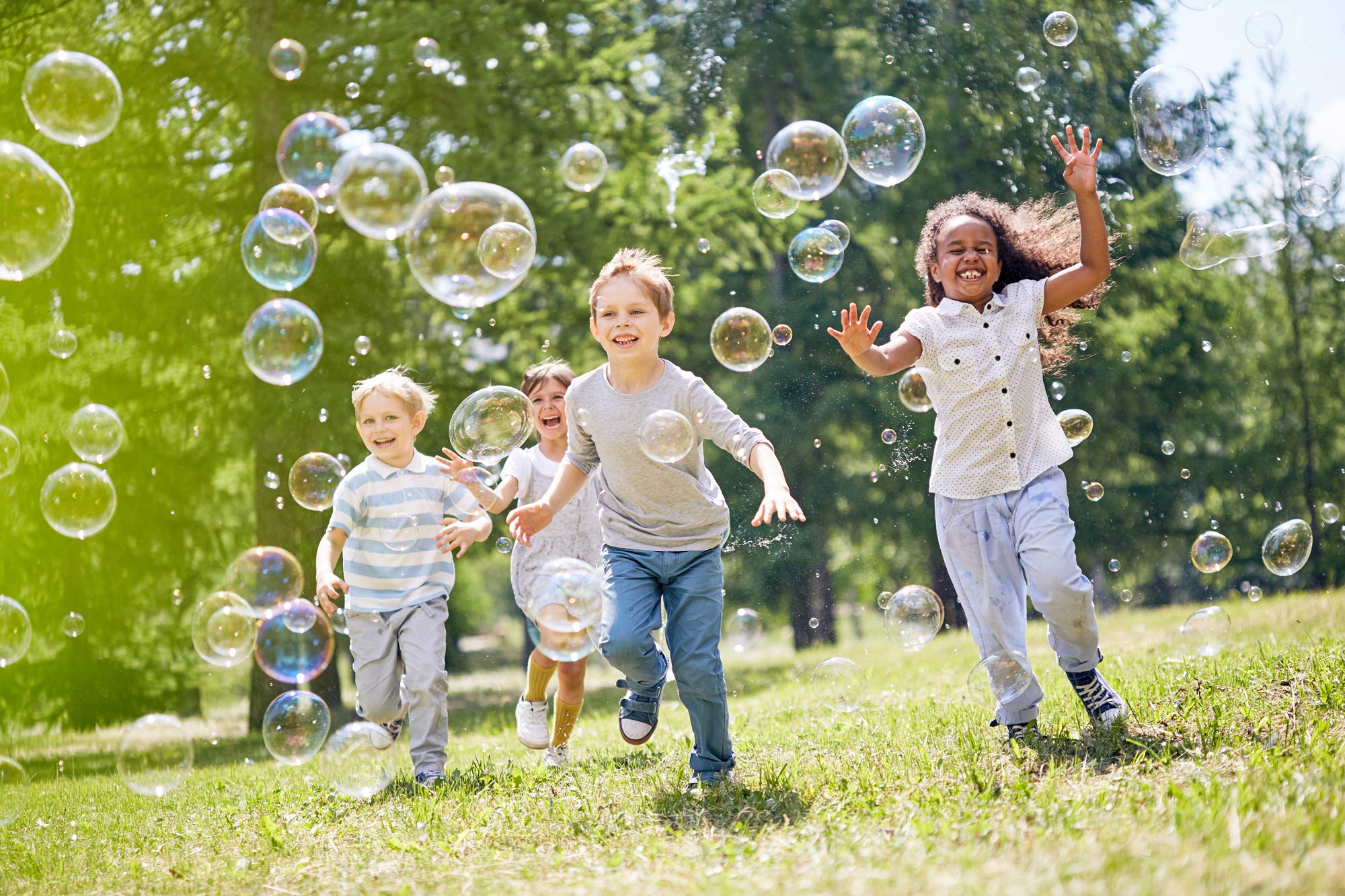 Liquide à bulles professionnel 20 L (4 x 5 l) – Liquide à bulles professionnel pour machines à bulles