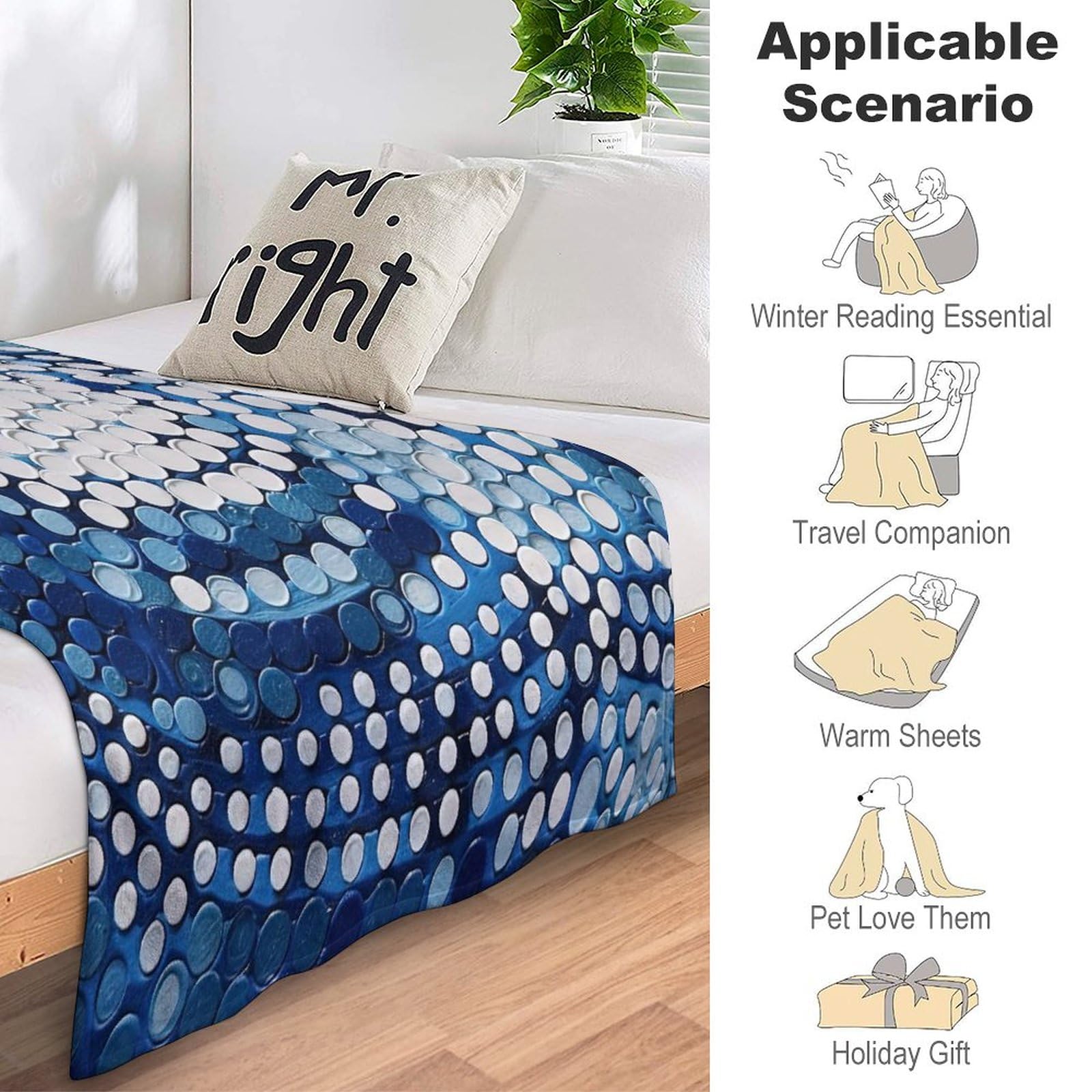 Coperta Pile Di Flanella Morbida 76x101 Cm – Plaid Leggero Per Divano E Letto, Regalo - 2