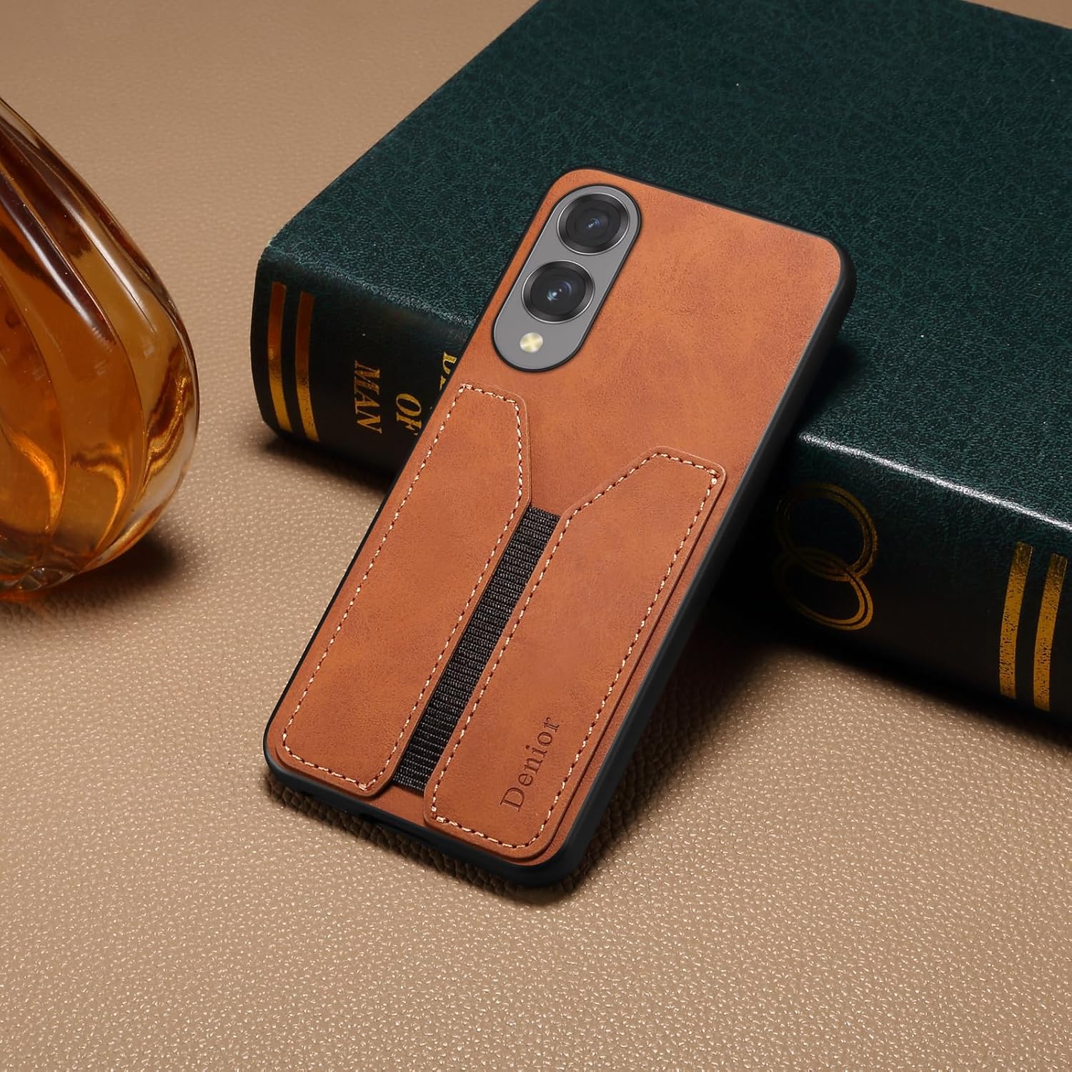 Kowauri for Samsung Galaxy S25 Edge Case [ Not fit for S25/S25 Plus/S25 Ultra], PU Leather Wallet Case with Credit Card Slot Holder Ultra Slim Protector Case for Galaxy S25 Edge (Brown) - Image 7